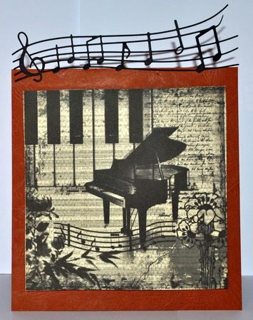 Music Card Topper by Kristina Norbat