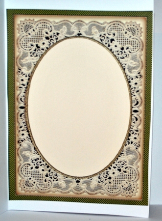 Vintage Floral 6x8 Card Front Kit 5 by Kristina Norbat
