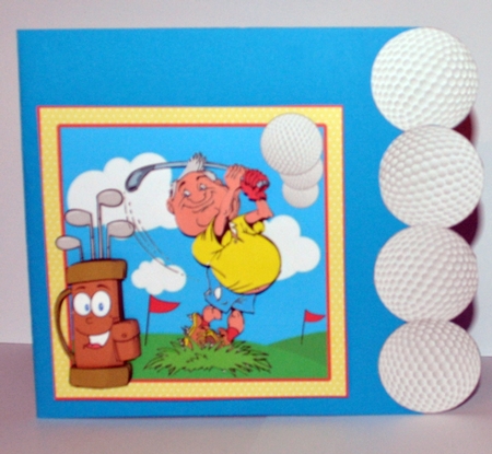 Crazy About Golf - mini kit by Kristina Norbat