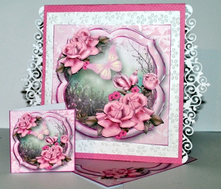 Misty Morning - Decoupage Card MIni Kit by Kristina Norbat