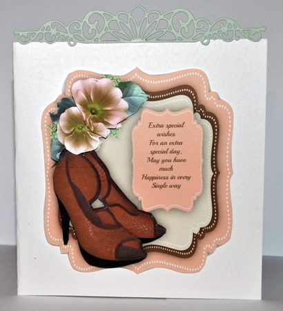 Beautiful Brown Shoes and Birthday Wishes by Kristina Norbat