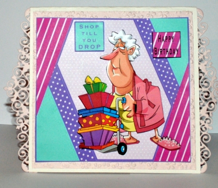 Shop Till You Drop - Decoupage by Kristina Norbat