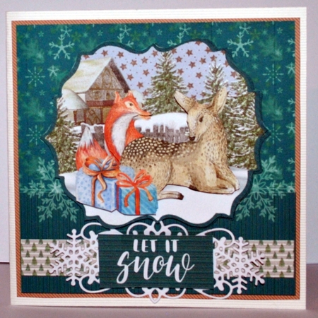 Christmas Animals Mini Kit by Kristina Norbat
