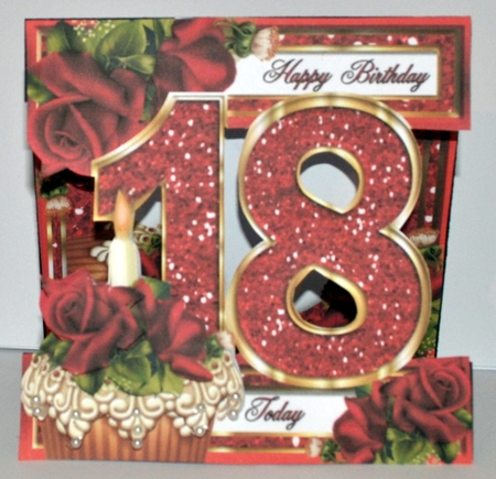 Special Ages Cupcakes and Sparkle - 18 Today by Kristina Norbat