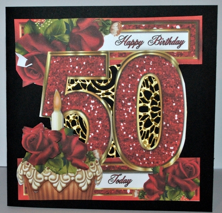 Special Ages Cupcakes and Sparkle - 50 Today by Kristina Norbat