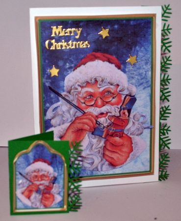 Santa Painting Toys by Kristina Norbat