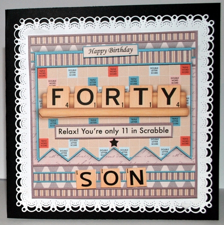 40 IN SCRABBLE 7.5 Alphabet Quick Card Kit Create Any Name by Kristina Norbat
