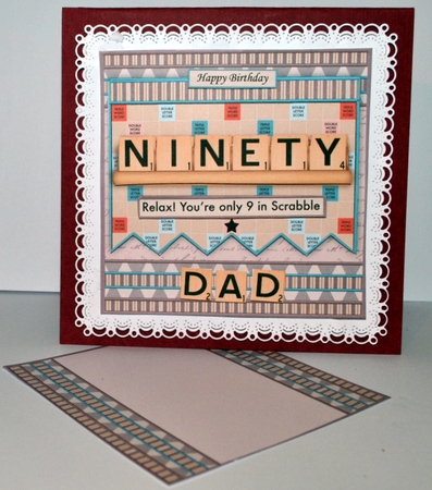 90 IN SCRABBLE 7.5 Alphabet Quick Card Kit Create Any Name by Kristina Norbat