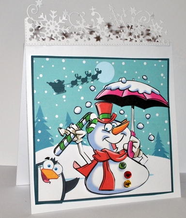 Let it Snow - decoupage by Kristina Norbat