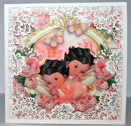 Its Twins! Card Front Kit by Kristina Norbat