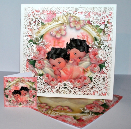 Its Twins! Card Front Kit by Kristina Norbat