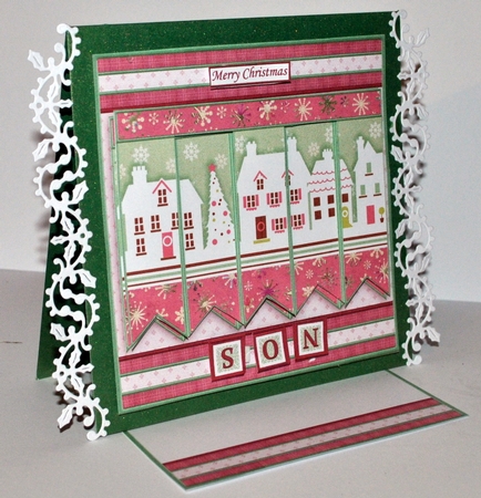 OUR HOUSE TO YOURS Christmas 7.5 Quick Card Kit Create Any Name Alphabet in 2 sizes by Kristina Norbat