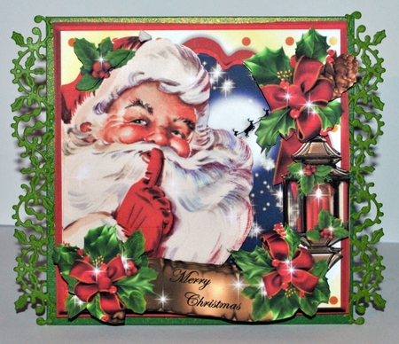 Christmas Bumper Kit 1 - Robins & Santas by Kristina Norbat