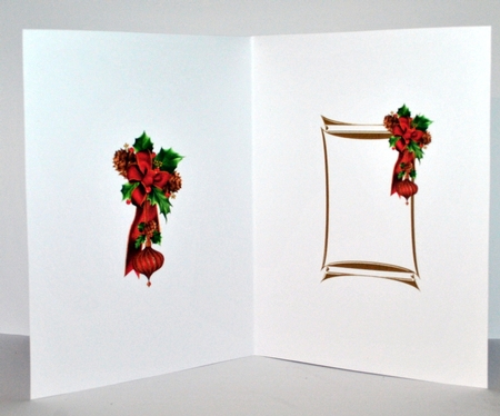 Ribbon wrap Christmas choice of 2 scenes mini kit 1 by Kristina Norbat