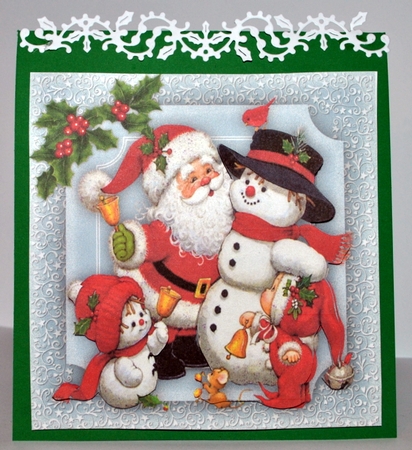 Santa and Friends  by Kristina Norbat