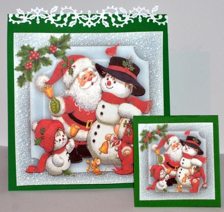 Santa and Friends  by Kristina Norbat
