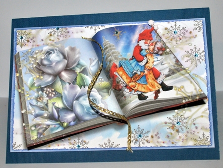 Santa Glad to see Mrs. Claus by Kristina Norbat