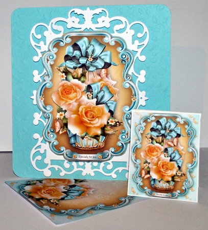 Bumper Kit of Vintage Baskets with Flowers no 2 by Kristina Norbat