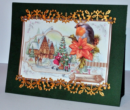 Robin watches Santa by Kristina Norbat