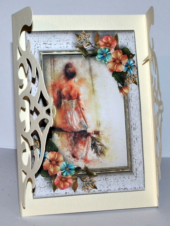 Girl On The Swing A5 by Kristina Norbat