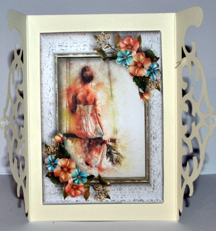 Girl On The Swing A5 by Kristina Norbat