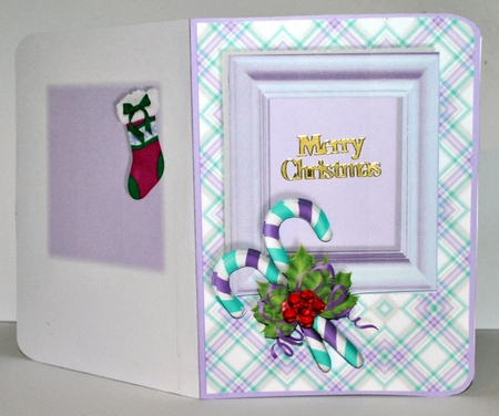 Pop-out Frame Cards - I WISH IT COULD BE CHRISTMAS EVERY DAY.. by Kristina Norbat