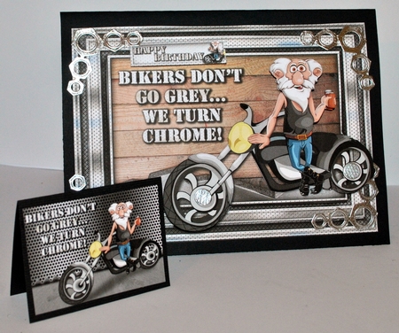 Bikers don`t go Grey by Kristina Norbat
