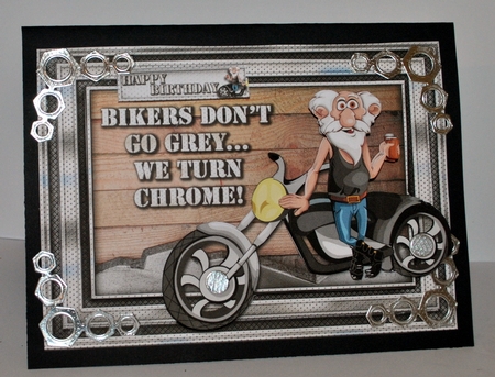 Bikers don`t go Grey by Kristina Norbat