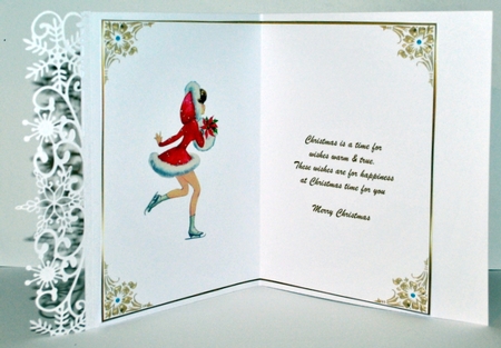 Winter Christmas Insert 2 by Kristina Norbat