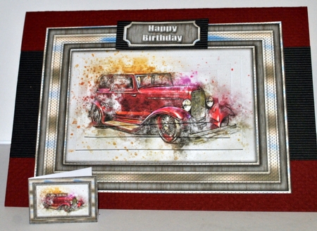 Splatter Paint 8x8 Pyramage Mini Kit by Kristina Norbat