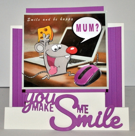 Smile and be Happy - Decoupage by Kristina Norbat
