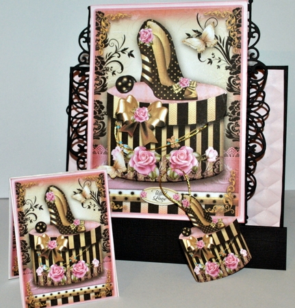 Ladies Shoes and Gift Box for All Occasions Mini Kit by Kristina Norbat