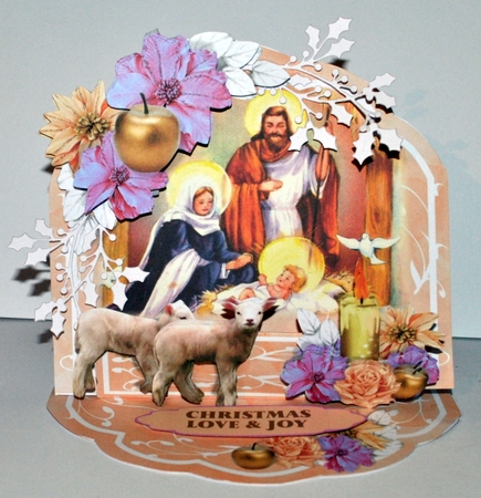Easel Tableau 2 - The True Meaning of Christmas by Kristina Norbat
