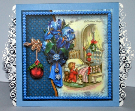 Christmas Blue 1 by Kristina Norbat