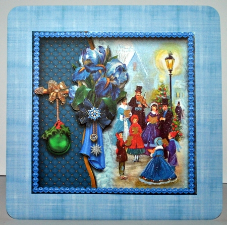 Christmas Blue 3 by Kristina Norbat
