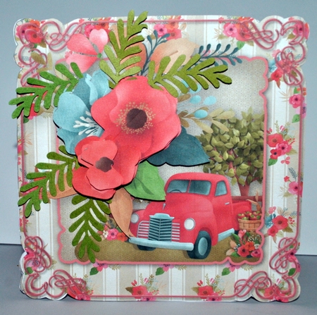 A Day in the Country - Shaped Card Mini Kit by Kristina Norbat