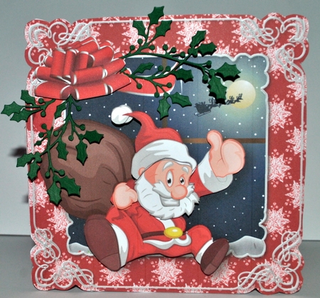 Dropping in at Christmas - Card Mini Kit by Kristina Norbat
