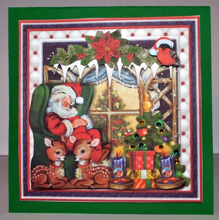 Sleeping Santa Mini Kit by Kristina Norbat