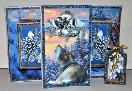 Pop Out Tri Shutter Card O Kit.One  by Kristina Norbat