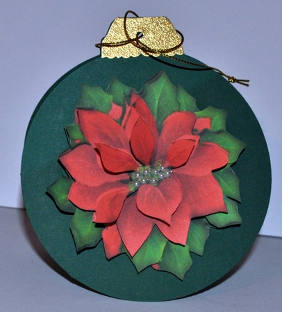 CU Vintage Poinsettias by Kristina Norbat