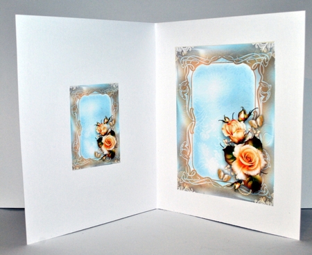 Soft Yellow Blue Roses for All Occasions Mini Kit by Kristina Norbat