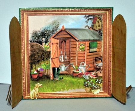 THROUGH THE GATES  MULTI SENTIMENTS 6x6 THE SHED  by Kristina Norbat