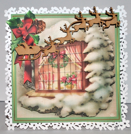 Christmas Window by Kristina Norbat