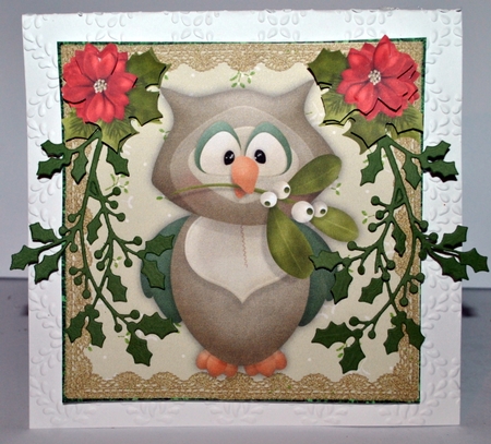 Christmas Animals  Owl by Kristina Norbat