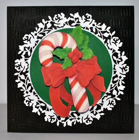 Candy Cane Clipart by Kristina Norbat