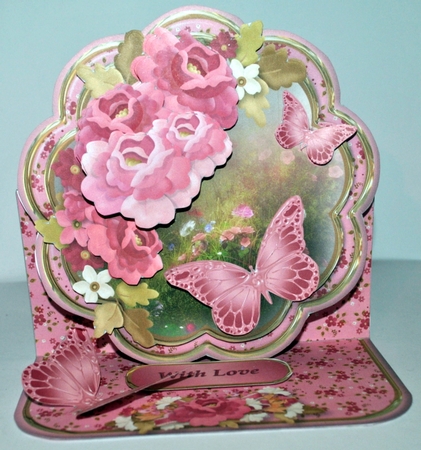 Butterfly Garden - Petal Easel Card Mini Kit by Kristina Norbat