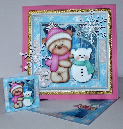Bella and Snow Bear Mini Kit by Kristina Norbat