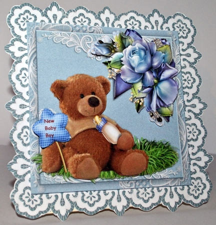 New baby Boy Teddie by Kristina Norbat