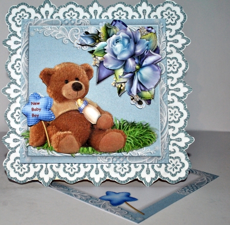 New baby Boy Teddie by Kristina Norbat