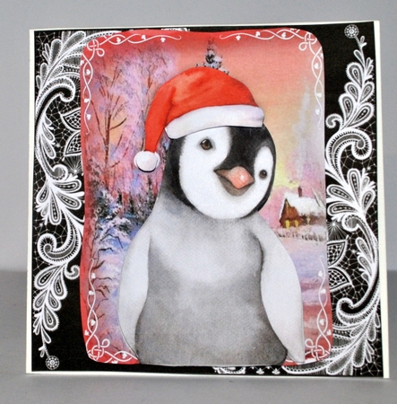 Festive Penguin by Kristina Norbat
